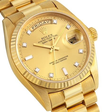 rolex gold day date price